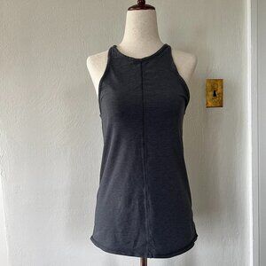 lululemon Dark Gray Racerback Performance Tank - Size S